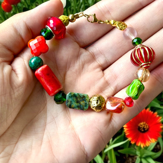 Bracelet "Éclat Festif" - Bracelet Choker SOLI Luxury