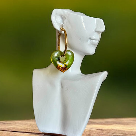 Pampilles Love SOLI kaki et or