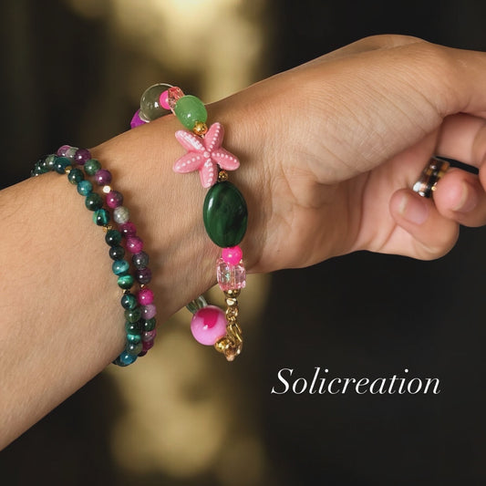 Bracelet Choker SOLI Pastèque 🍉