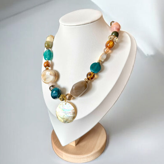Collier Choker SOLI édition limitée nacre véritable