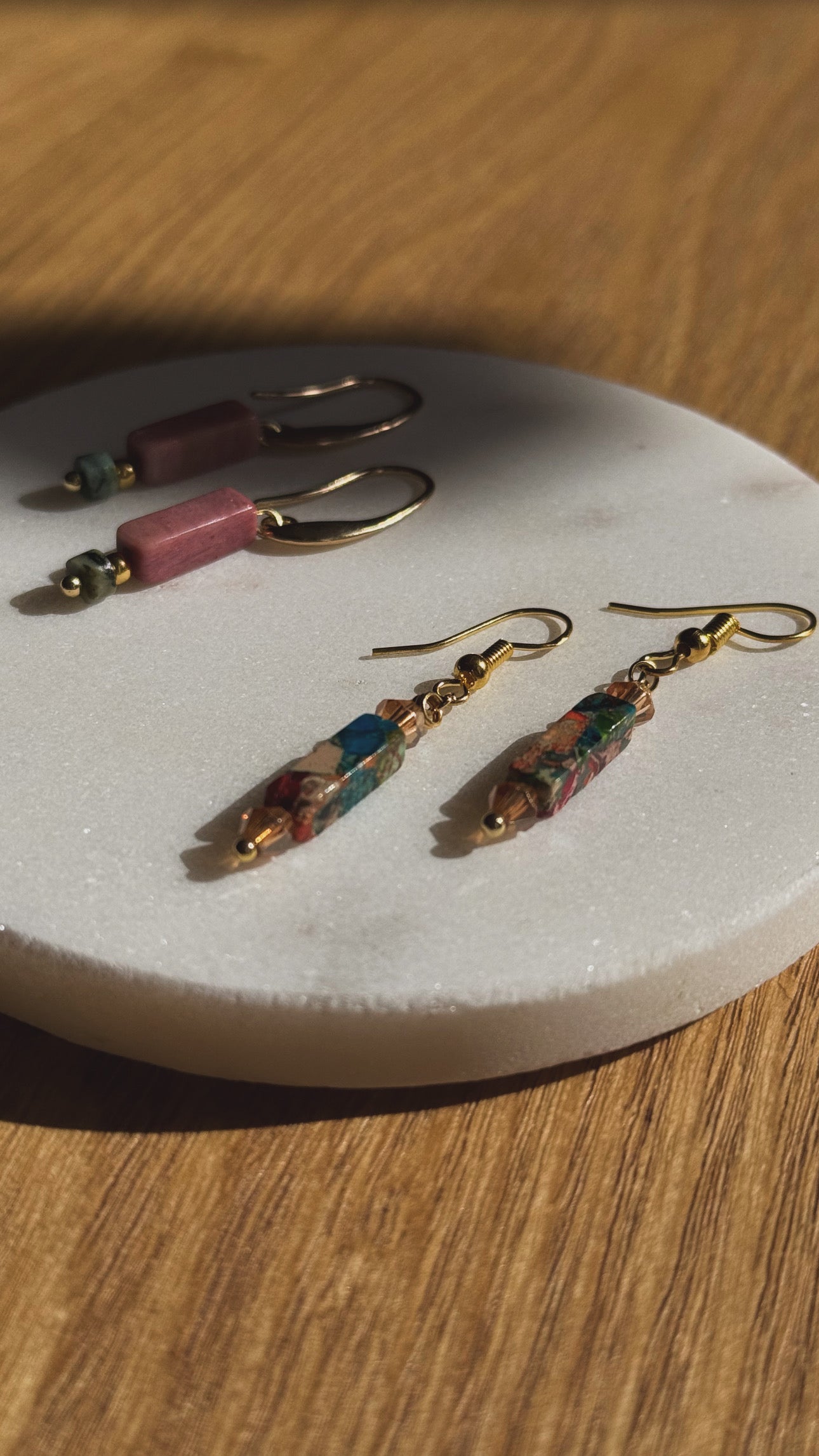 Boucles d’oreilles artisanale Empereur