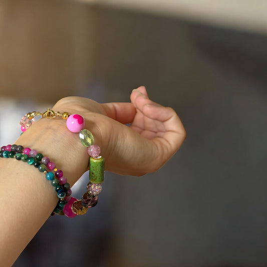 Bracelet Choker SOLI Pastèque 🍉
