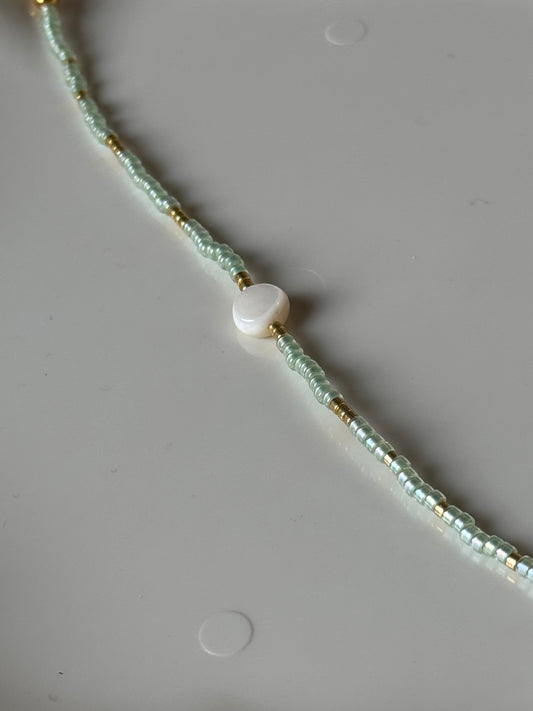 Bracelet fin nacré fait main