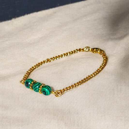 Bracelet Malachite